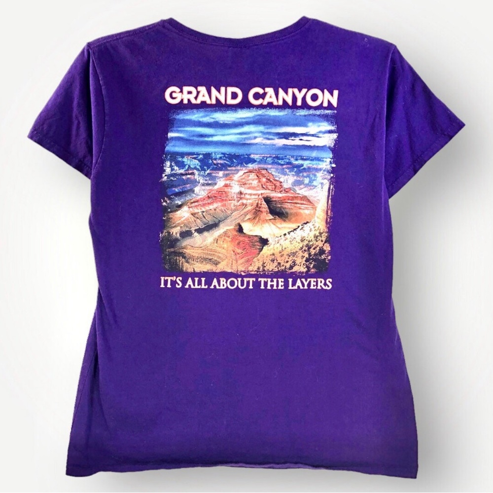 Grand Canyon Association “It’s All About The Layers” Gildan T Shirt Size XL!